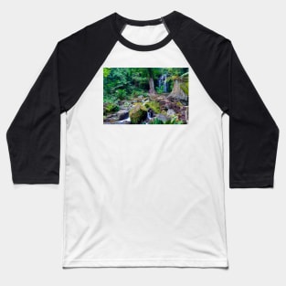 Philippine Highlands - Pataan Falls Baseball T-Shirt